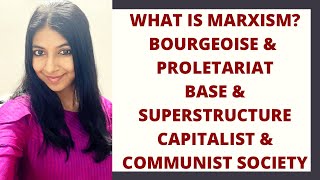 What is Marxism  Literary Theory Marxism  Base amp Superstructure  Capitalist amp Communist Society [upl. by Eirased646]