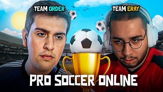 TEAM ORDER🍔 VS TEAM ERAY🐶 ÇEKİŞMELİ MAÇ  EKİP İLE PRO SOCCER ONLİNE [upl. by Josh218]