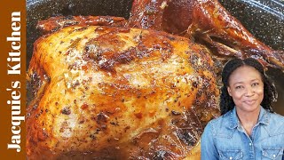 Roast Turkey  Easy StepbyStep Recipe to make the BEST Slow Roast Turkey [upl. by Kado47]