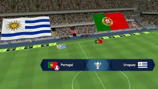 Uruguay vs Portugal  Who Will Win  messi ronaldo neymar mbappe [upl. by Burbank]