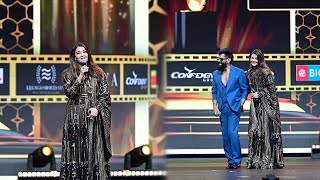 Aishwarya Rai Bachchan amp Chiyaan Vikrams Unforgettable Moments on the SIIMA 2024 Stage [upl. by Ennahgiel]