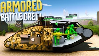 Armored Battle  Commanding amp Managing WWI Tank Crew  Armored Battle Crew WWI Gameplay [upl. by Ddene]