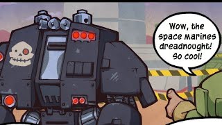 Dreadnoughts Biggest Secret  Warhammer 40k Comic Dub [upl. by Branden]