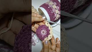 cubre tazas y portavasos a crochet crochet diy manualidades hechoamano [upl. by Base]