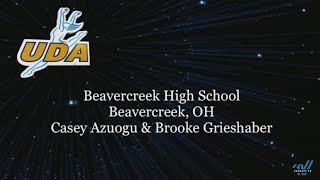 Beavercreek High School Varsity Pom Finals Feb 4th 2018 [upl. by Etiuqram805]