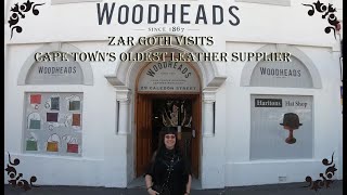 Zar Goth Visits Woodheads  Cape Towns Oldest Leather Supplier [upl. by Rayle]