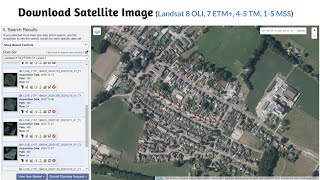 How to Download Satellite Image Landsat 8 OLI 7 ETM 45 TM 15 MSS [upl. by Merow]