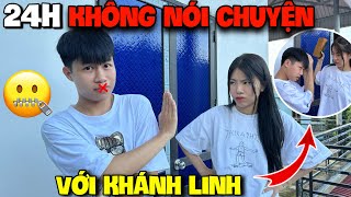 Vlog  Quang Con Thử Thách 24H Không Nói Chuyện Với Khánh Linh Và Cái Kết [upl. by Denae]