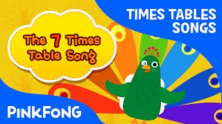 The 7 Times Table Song  Count by 7s  Times Tables Songs  PINKFONG Songs for Children [upl. by Hake]