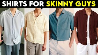 Most Attractive Top 5 Shirts For Skinny Guys 😎 [upl. by Anikahs877]