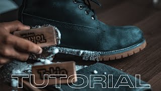 COMO LIMPIAR BOTAS TIMBERLAND DE GAMUZA CORRECTAMENTE [upl. by Siurtemed]