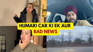 BAD NEWS ABOUT OUR CAR  FOUND PERFECT WINTERS JACKET AT AFFORDABLE PRICE  DAILY VLOGSCANADA VLOGS [upl. by Noirret]