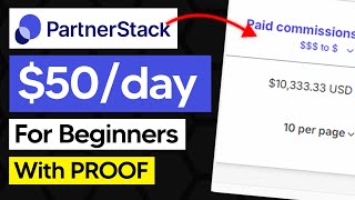 How To Make Money With Partnerstack For Beginners 2024 Partner stack 2024 Tutorial [upl. by Zsuedat]