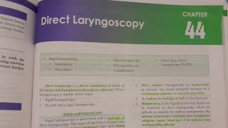 Direct Laryngoscopy  ENT [upl. by Tracay406]