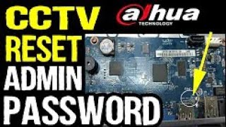 Dahua DVR Hard Reset Without Reset Button  How to Reset Admin Password Dahua DVRNVR [upl. by Herzig]