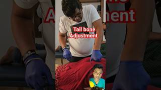 tail bone adjustment chiropractic trend chiropractor rintu chiropractor [upl. by Aroon]