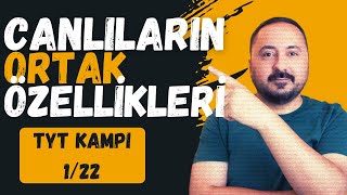 Canlıların Ortak Özellikleri  22 Derste TYT Biyoloji Kampı 1Ders  2025  Cici Biyoloji [upl. by Rashidi]