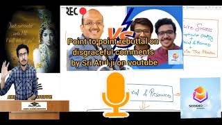 Atul agarwal reply to sanjay saraf Audio 20 [upl. by Errecart]