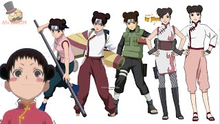 Naruto characters Tentens evolution [upl. by Wiley785]