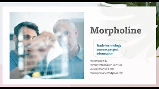 morpholine  Database  Trade Technology Project Information [upl. by Eenhpad]