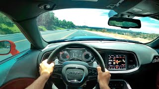 Dodge Challenger SRT Demon POV Test Drive 3D AudioASMR [upl. by Haroun]