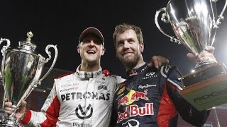 Sebastian Vettel and Michael Schumacher Compilation [upl. by Sumner599]