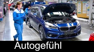 BMW car Production Assembly Plant Regensburg BMW 2Series Gran Tourer Produktion 2er Gran Tourer [upl. by Auhsej]