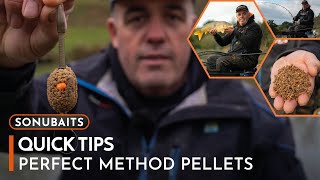 QUICK TIPS  PERFECT METHOD PELLETS [upl. by Ahsele729]