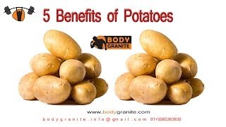 Health Clubs  Potatoes Top 5 Benefits Health and Fitness Nutrition Health Tips [upl. by Anam486]