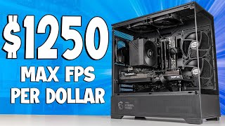 1250 PURE PERFORMANCE Gaming PC Build Guide [upl. by Joelie]