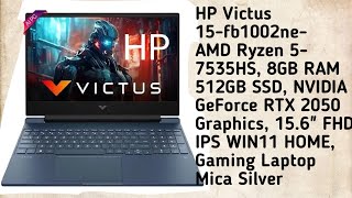 hp victus 15 AMD Ryzen 57535HS Looks [upl. by Esnofla]