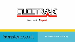 Legrand Electrak  Buscom Trunking Revit Components [upl. by Sonnie]