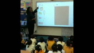 Hutchison Elementary teacher uses Promethean board in kindergarten class [upl. by Bremen]