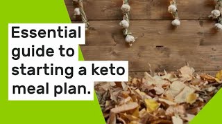 Essential Guide to Starting a Keto Diet Meal Plan [upl. by Merna]