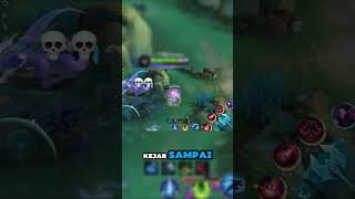 Ngakak Pharsa Dikejar Martis Dibalas Lari Sampai Base mlbb mobilelegends [upl. by Zosima]