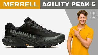 Merrell Agility Peak 5 GoreTex Shoes for Men [upl. by Sylvester]