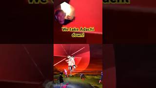 Adachi goes DOWN ron322 shorts [upl. by Ahsenahs]