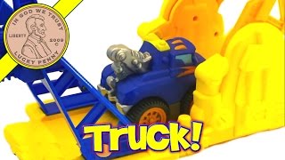 Tonka Chuck and Friends Handys Hangtime Bridge Playset by Hasbro [upl. by Itsa]