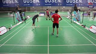 Badminton Journey Tournament  Badminton Mens Doubles  Md Zakaria amp Md Daniel vs JX Chin amp TK Lim [upl. by Albur]