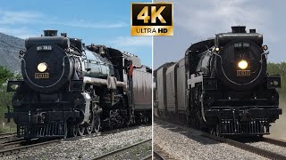 Llegó el tren de vapor a México La Emperatriz 2816 conquistando Saltillo y San Luis 4K [upl. by Winton]