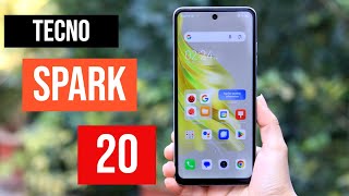 Tecno Spark 20 Unboxing amp Review  Camera amp PUBG TEST [upl. by Lorrac]