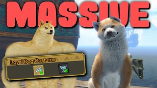 Reactions To My MASSIVE Shiba Inu Palamute Monster Hunter Rise Sunbreak [upl. by Retsof]