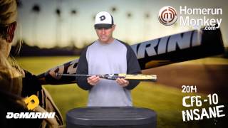 DeMarini 2014 CF6 Insane Fastpitch Bat [upl. by Christoffer957]