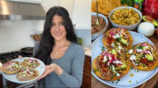 Easy Weight Loss Meals Breakfast Tostadas Plant Based [upl. by Wootten]