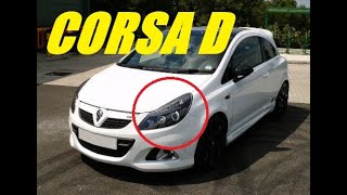 How to Change Headlights from a Vauxhall Corsa D [upl. by Rollin]