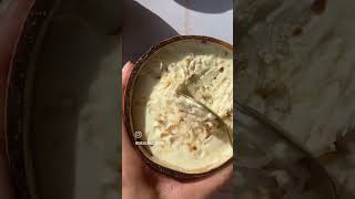 Helado de coco tips tipsdecocina tiktok recetasfaciles [upl. by Madra]