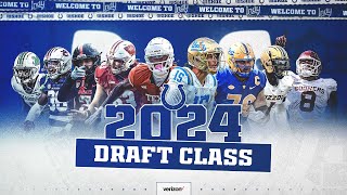 Draft To Compete  2024 Indianapolis Colts Draft Recap [upl. by Analaj174]