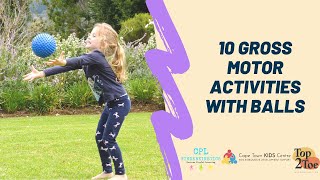 10 Gross Motor Activities with Balls [upl. by Enined628]