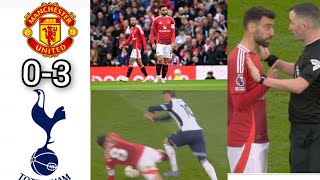 Man United vs Tottenham Hotspur 03  Spurs SACKS Ten Hag at United [upl. by Osmund]