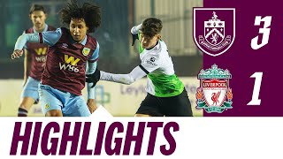 Massengo Nets Twice In Clarets Cup Win  HIGHLIGHTS  Burnley U21s 31 Liverpool U21s [upl. by Damali]